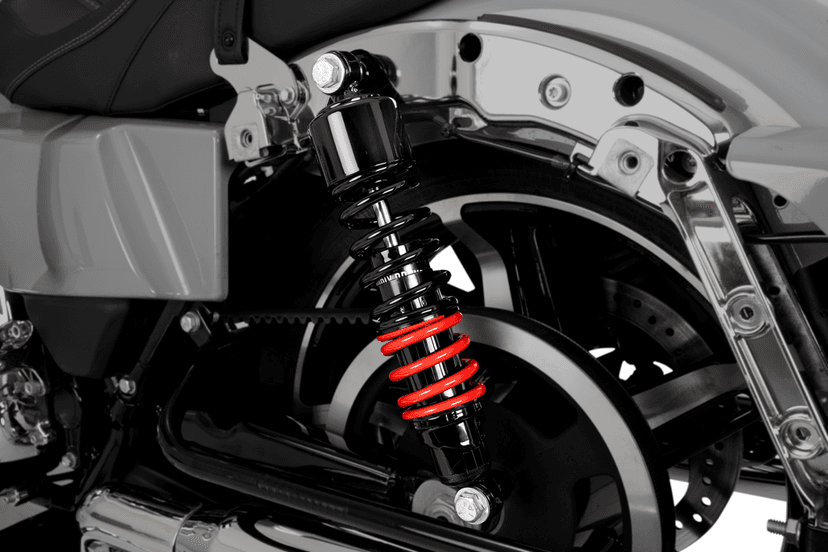 BURLY BRAND 1310-2496 Stiletto Shock - 13" - Black/Red — image 2 of 3