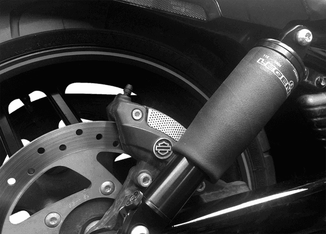 LEGEND SUSPENSION 1311-0109 AIR-A V-Rod Adjustable AIR Suspension - Black - V-Rod — image 4 of 5