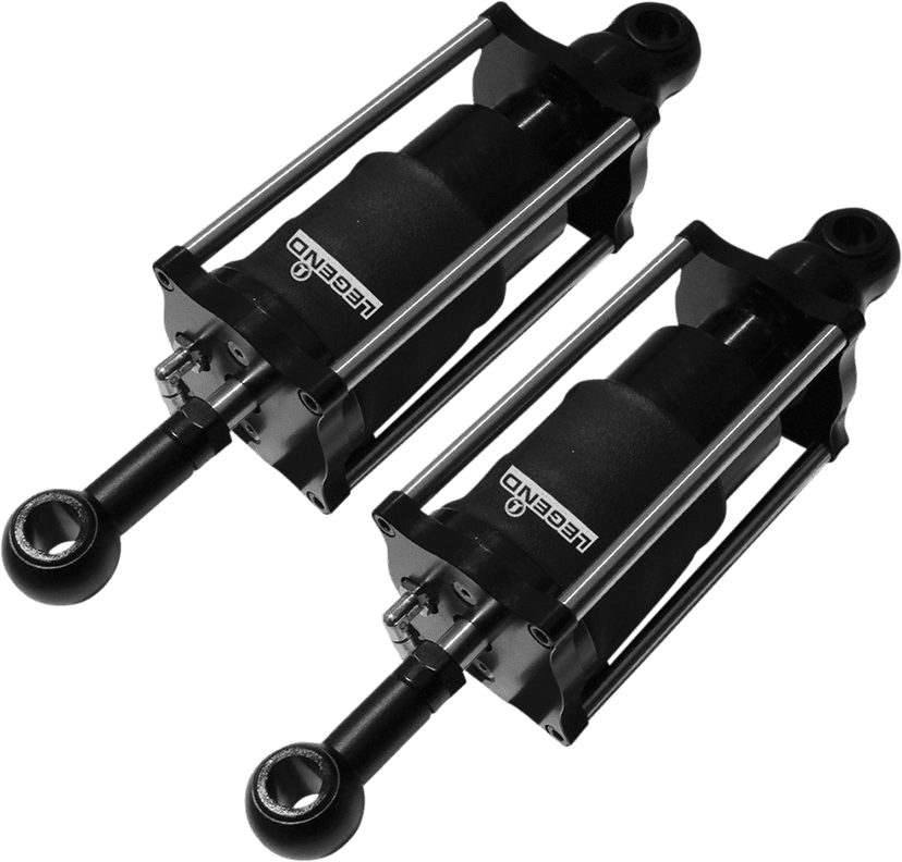LEGEND SUSPENSION 1311-0144 AIR Shocks - 12.25" - Black — image 3 of 5