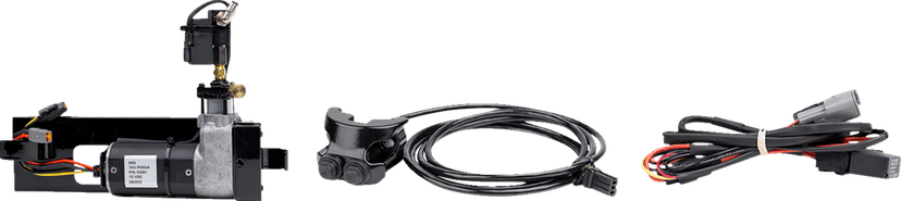 LEGEND SUSPENSION 1311-0153 AIR-A FL Adjustable AIR Suspension - Black Handlebar Control - FLH — image 2 of 3