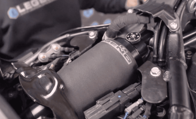 LEGEND SUSPENSION 1311-0156 AIR-A M-Eight Softail AIR Suspension - Black - M8 — image 3 of 5