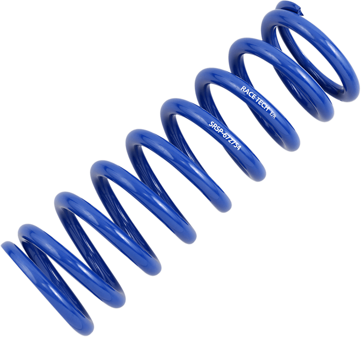 RACE TECH 1312-0021 Shock Spring - Rear - Blue - Sport Series - Spring Rate 300 lb/in