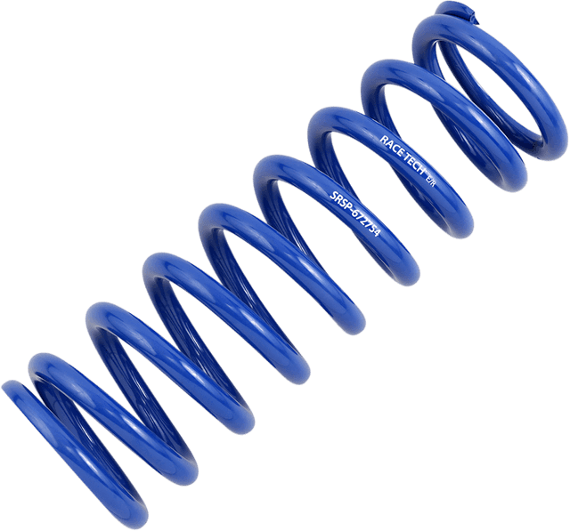 RACE TECH 1312-0021 Shock Spring - Rear - Blue - Sport Series - Spring Rate 300 lb/in