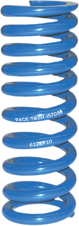 RACE TECH 1312-0121 Progressively Wound Shock Spring - Blue - P30 - Spring Rate 532 lb/in