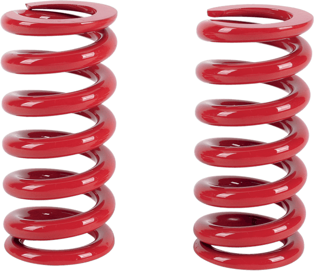 LA CHOPPERS 1312-0131 Big Shock Springs - Red - '00-'17 FXST/FLST