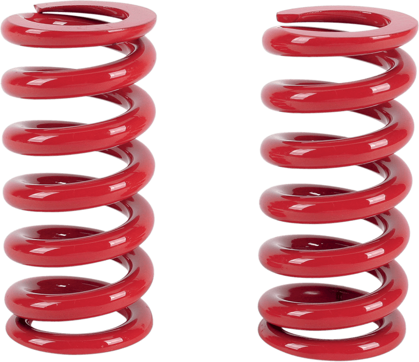 LA CHOPPERS 1312-0131 Big Shock Springs - Red - '00-'17 FXST/FLST