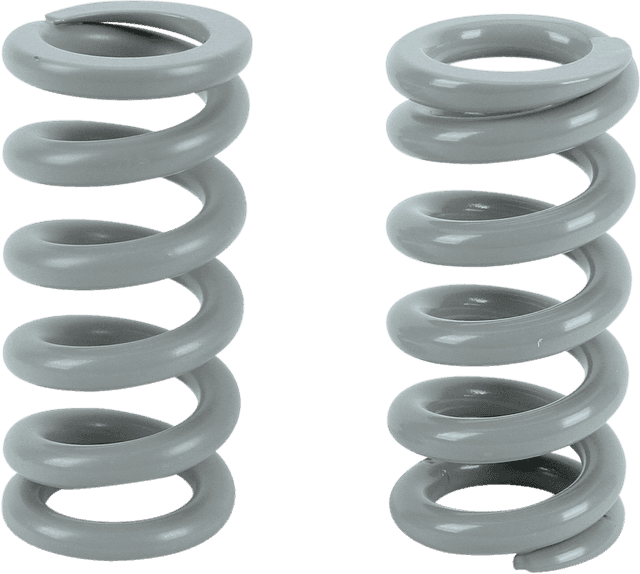 LA CHOPPERS 1312-0133 Big Shock Springs - Gray - '00-'17 FXST/FLST