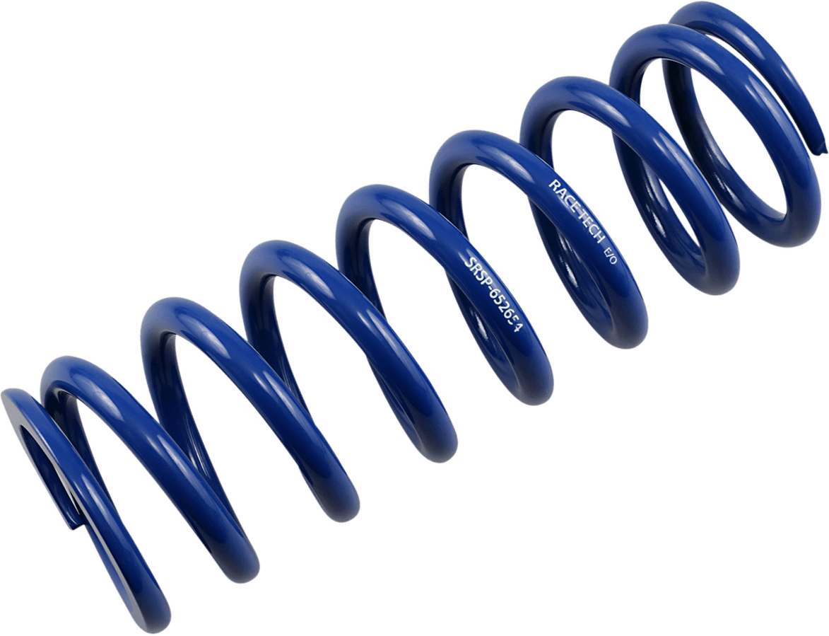 RACE TECH 1312-0289 Shock Spring - Rear - Blue - Race Series - Spring Rate 300 lb/in