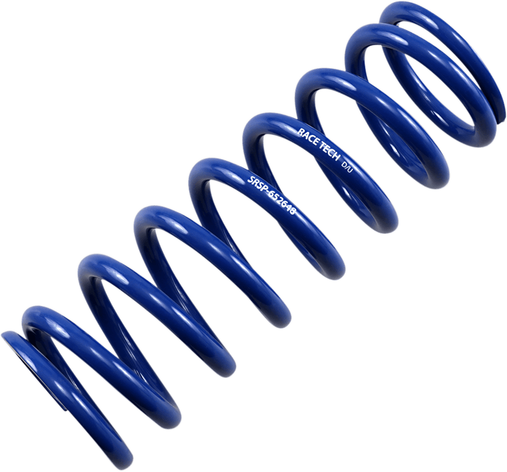 RACE TECH 1312-0327 Shock Spring - Rear - Blue - Race Series - Spring Rate 269 lb/in
