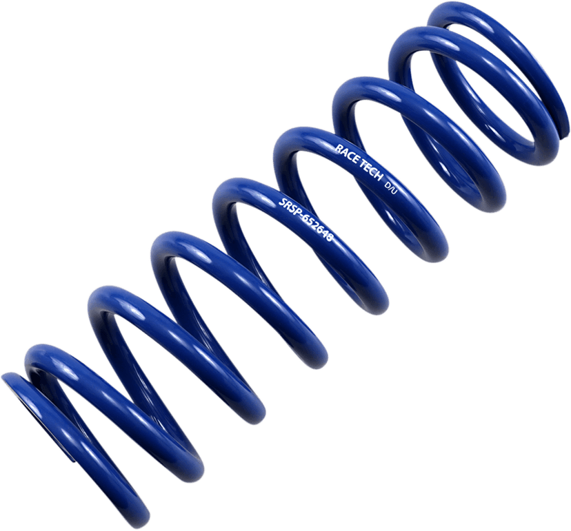RACE TECH 1312-0327 Shock Spring - Rear - Blue - Race Series - Spring Rate 269 lb/in