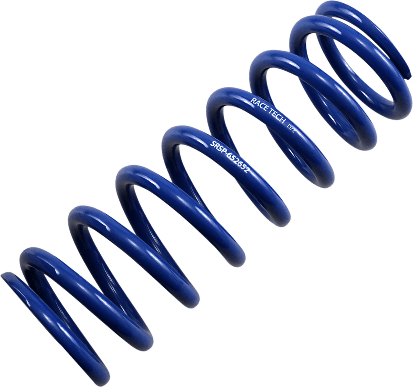 RACE TECH 1312-0328 Shock Spring - Rear - Blue - Race Series - Spring Rate 280 lb/in