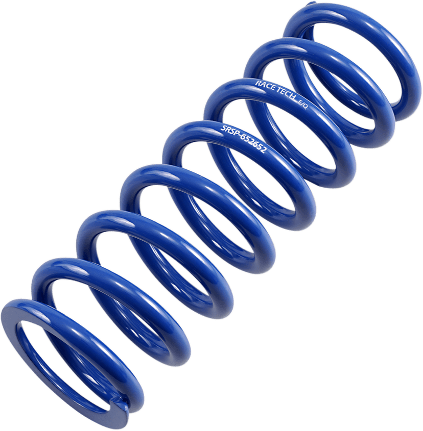 RACE TECH 1312-0329 Shock Spring - Rear - Blue - Race Series - Spring Rate 290 lb/in