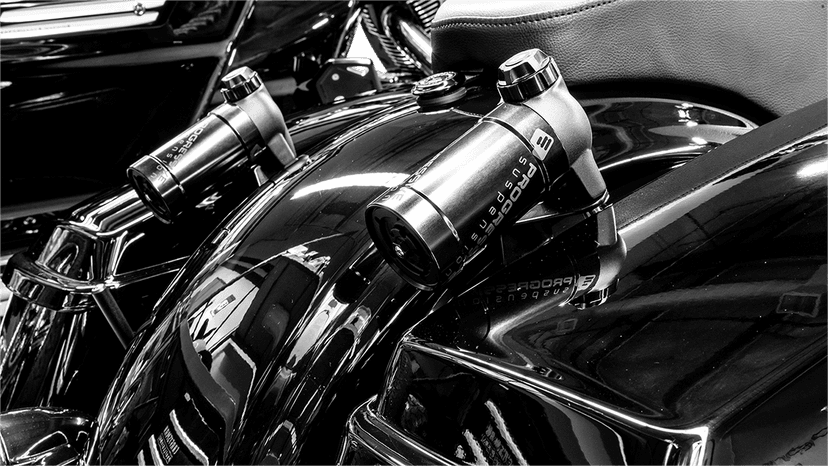 PROGRESSIVE SUSPENSION 1313-0209 Shock Reservoir - Top Mount — image 3 of 3