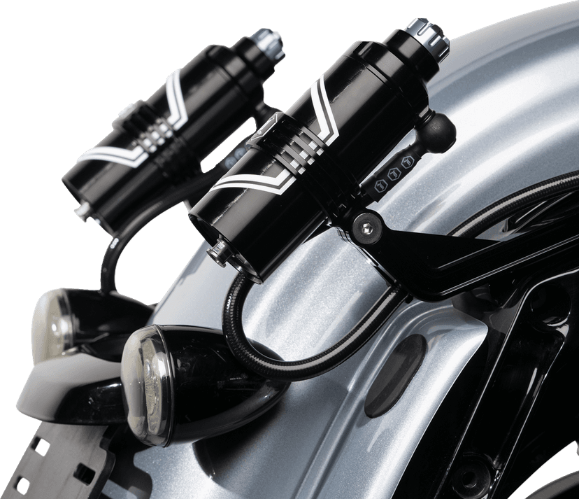 LEGEND SUSPENSION 1313-0245 REVO ARC External Reservoir Mounts - Black — image 7 of 10