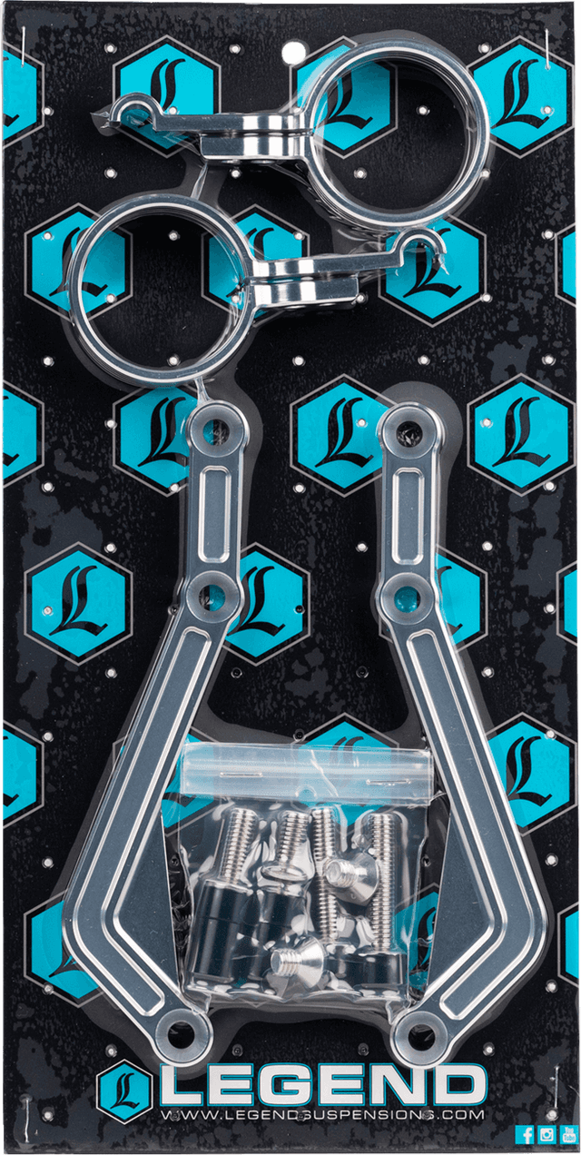 LEGEND SUSPENSION 1313-0246 REVO ARC External Reservoir Mounts - Clear — image 4 of 6