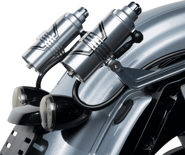 LEGEND SUSPENSION 1313-0246 REVO ARC External Reservoir Mounts - Clear — image 5 of 6