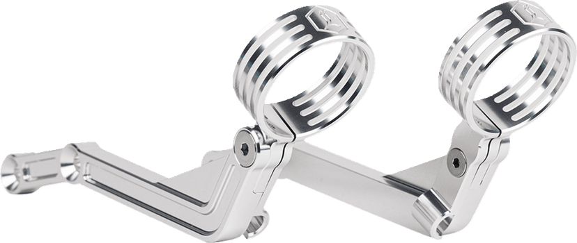 LEGEND SUSPENSION 1313-0246 REVO ARC External Reservoir Mounts - Clear — image 1 of 6