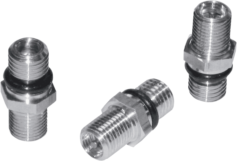 KYB 1314-0061 Shock Air Valve Complete with O-Ring - Rear - Chrome