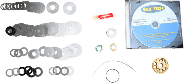 RACE TECH 1314-0296 Gold Valve Shock Kit - 40 mm