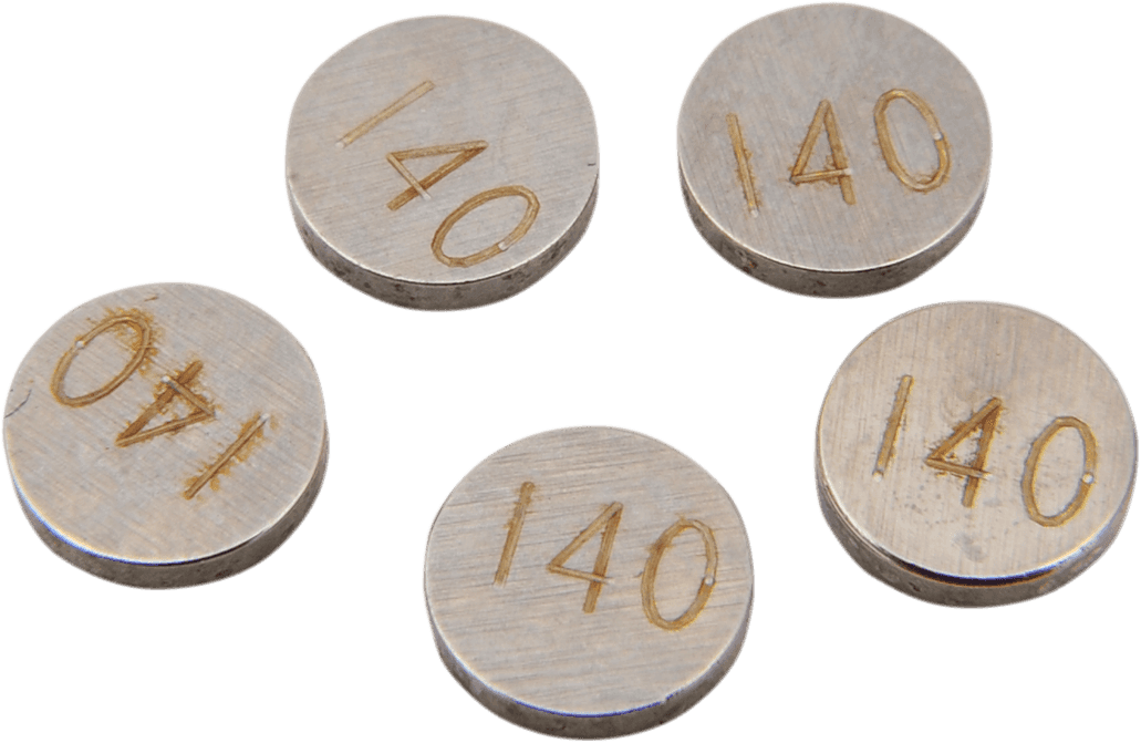 K&L SUPPLY 13-6727 Valve Shim - 7.50 mm x 1.40 mm - Honda | Kawasaki | Suzuki | Yamaha