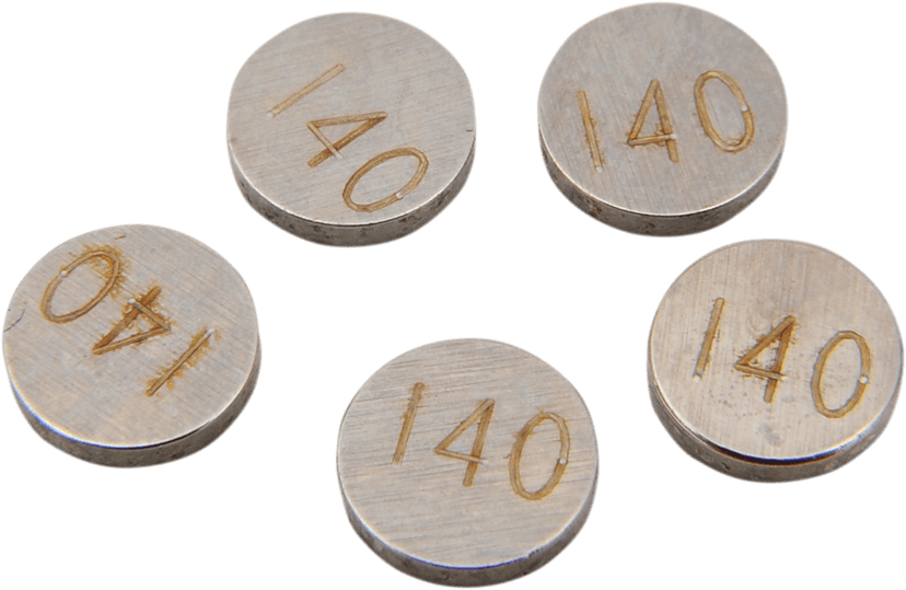 K&L SUPPLY 13-6727 Valve Shim - 7.50 mm x 1.40 mm - Honda | Kawasaki | Suzuki | Yamaha