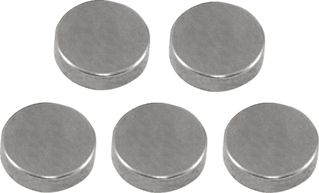 K&L SUPPLY 13-6737 Valve Shim - 7.50 mm x 1.90 mm - Honda | Kawasaki | Suzuki | Yamaha