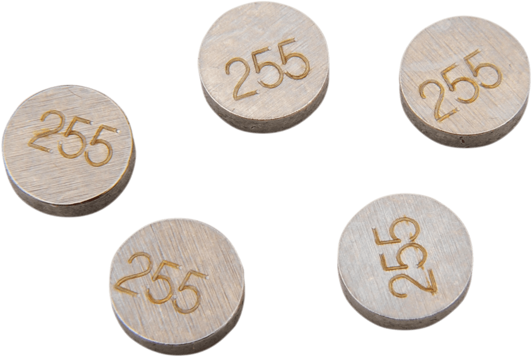 K&L SUPPLY 13-6781 Valve Shim - 9.50 mm x 2.55 mm - Kawasaki