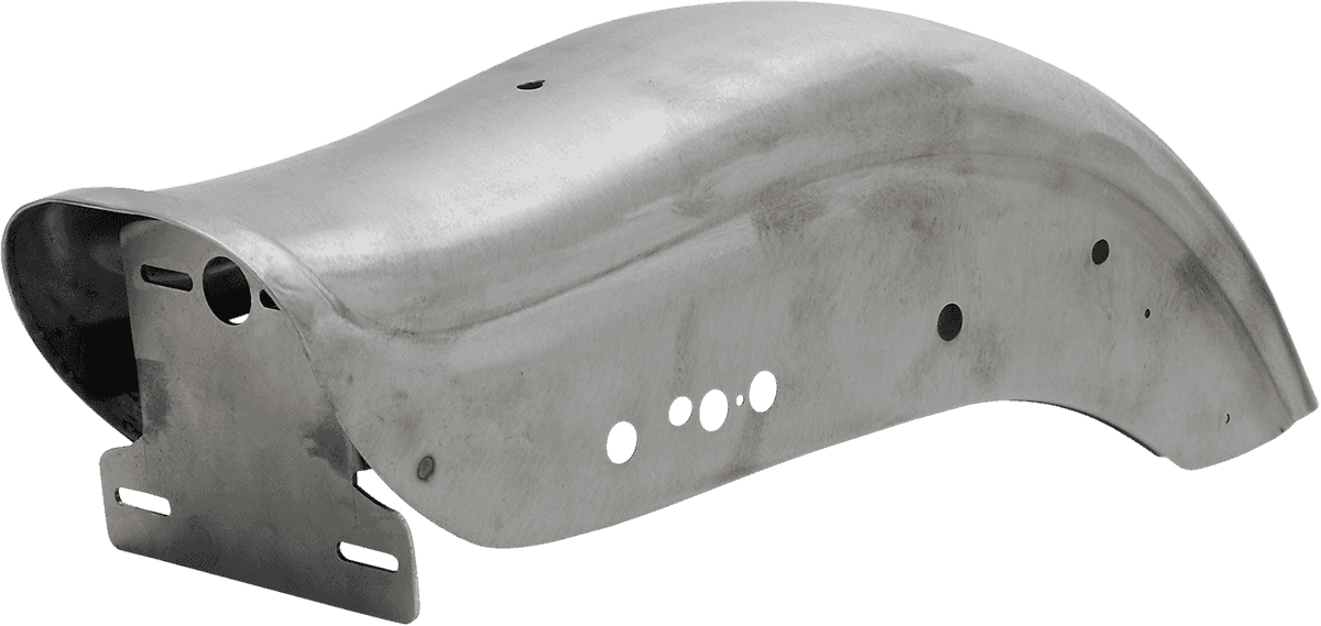 DRAG SPECIALTIES 1401-0041 Fat Bob Rear Fender - Raw - HD Sportster