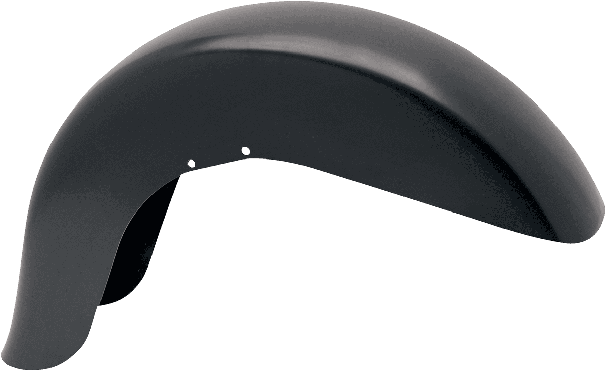 KLOCK WERKS 1401-0197 Benchmark Front Fender - Black - 16"-19" Wheel - HD Softail
