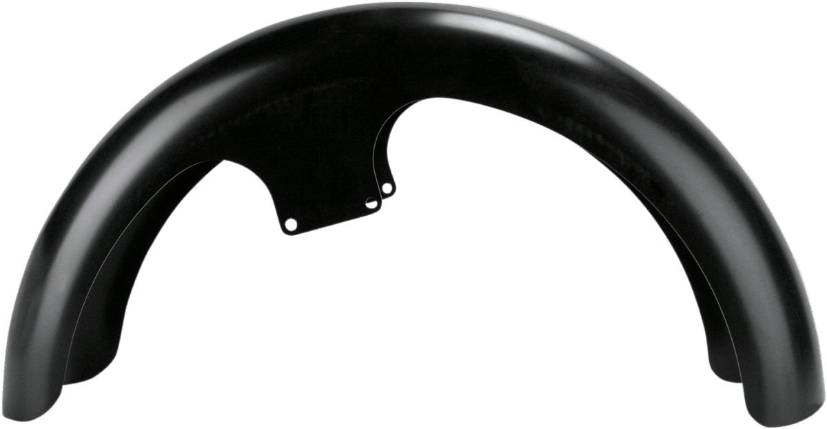 KLOCK WERKS 1401-0225 Wrapper Front Fender - Black - 21" - HD Touring/Trike