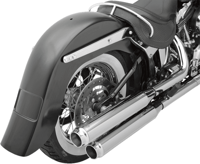 KLOCK WERKS 1401-0246 4" Stretched Rear Fender - Frenched - HD Softail '00-'17 — image 3 of 4
