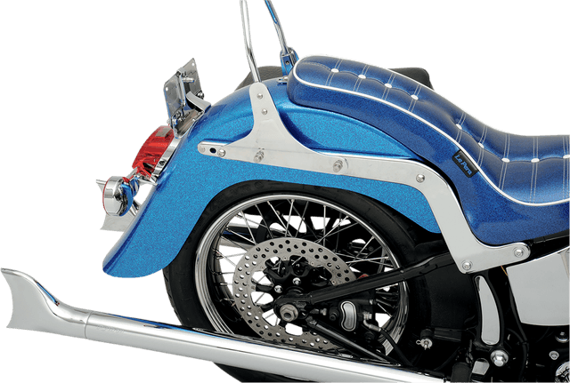 KLOCK WERKS 1401-0246 4" Stretched Rear Fender - Frenched - HD Softail '00-'17 — image 4 of 4