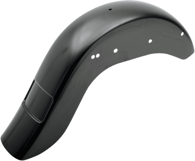 KLOCK WERKS 1401-0251 Benchmark 4" Stretched Rear Fender - Frenched - Unfinished - For Custom Application - HD — image 1 of 4