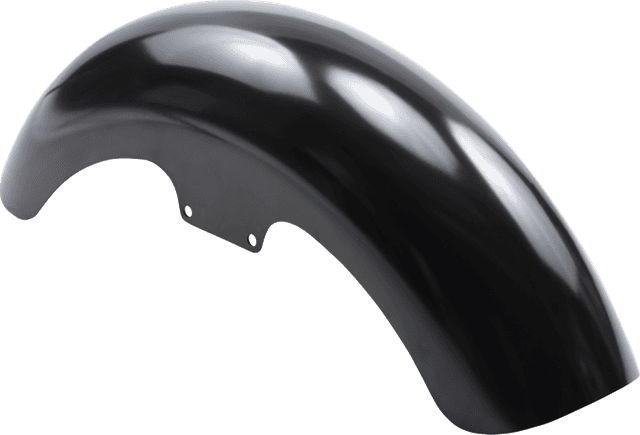 KLOCK WERKS 1401-0258 Thickster Front Fender - Black - 16"-19" Wheel - HD Softail — image 2 of 2