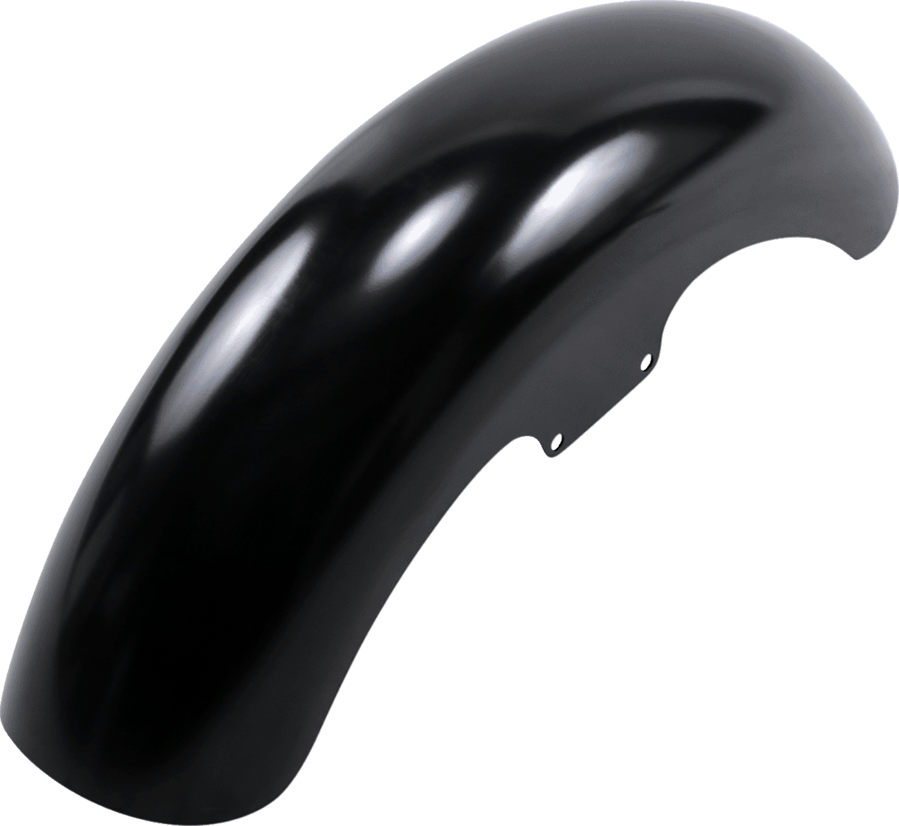 KLOCK WERKS 1401-0258 Thickster Front Fender - Black - 16"-19" Wheel - HD Softail