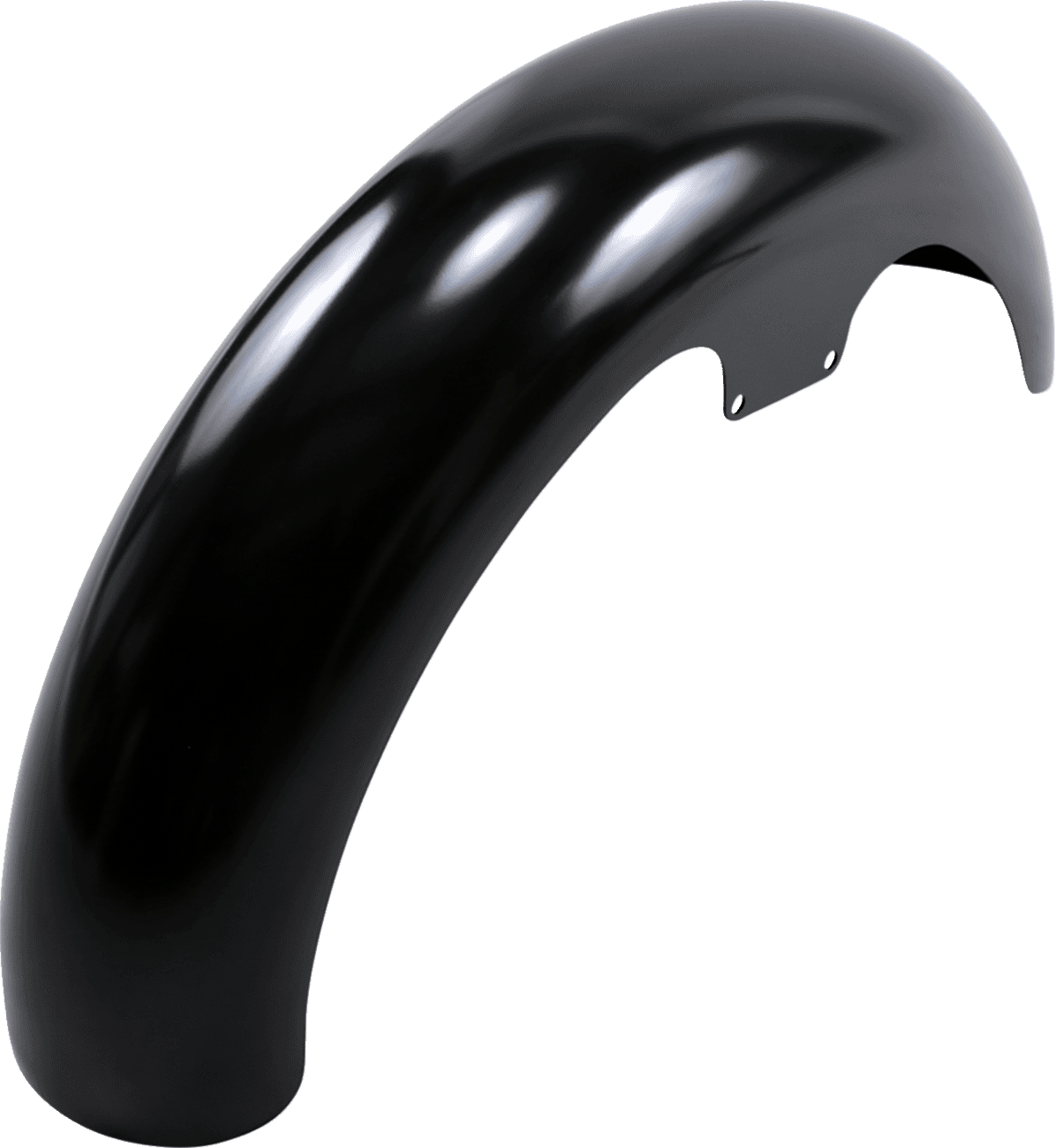 KLOCK WERKS 1401-0260 Wrapper Front Fender - Black - 16"-19" Wheel - HD Softail
