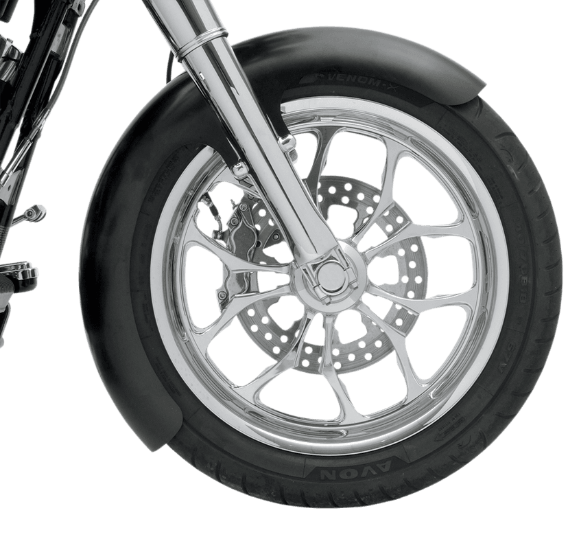 KLOCK WERKS 1401-0267 Wrapper Front Fender - Black - 21" Wheel - HD Softail — image 3 of 4