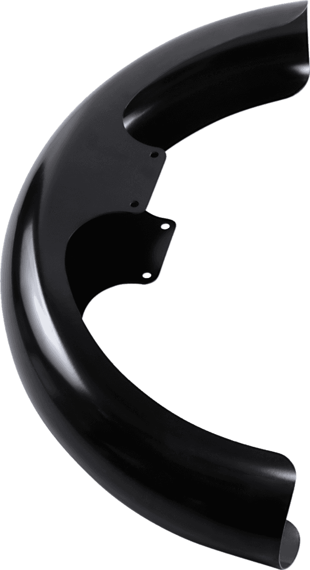 KLOCK WERKS 1401-0280 Wrapper Front Fender - Black - 21" Wheel - HD Dyna/Softail — image 2 of 2