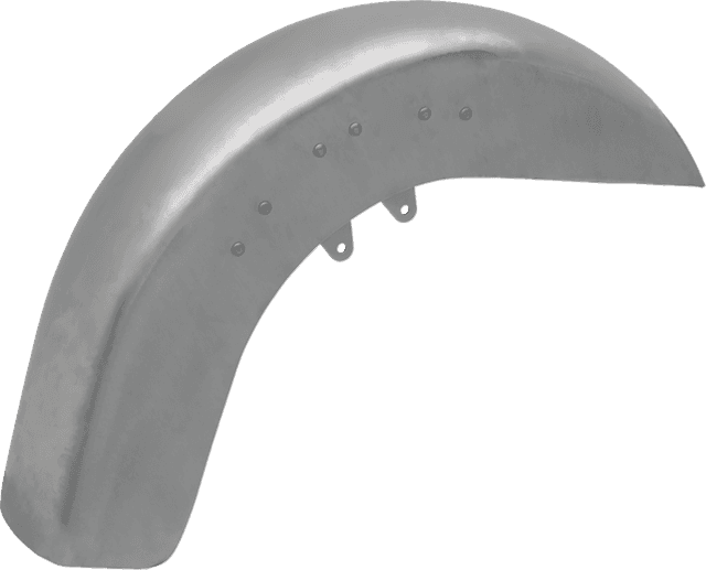 DRAG SPECIALTIES 1401-0322 Front Fender - Smooth - Raw