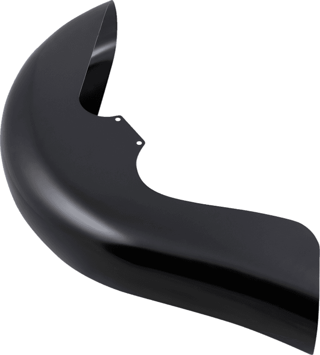 KLOCK WERKS 1401-0360 WFB™ Benchmark Front Fender - For Raked Frames - Black - HD Touring/Trike '83-'13
