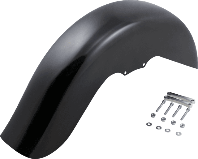 KLOCK WERKS 1401-0422 Benchmark Front Fender - Non-Raked - Black - 21" - HD Touring/Trike — image 1 of 5