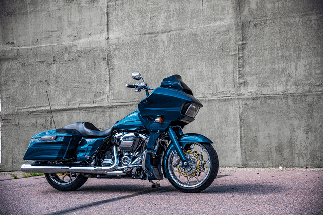 KLOCK WERKS 1401-0425 Level Front Fender - Black - 16"-19" Wheel - HD Touring/Trike — image 6 of 6
