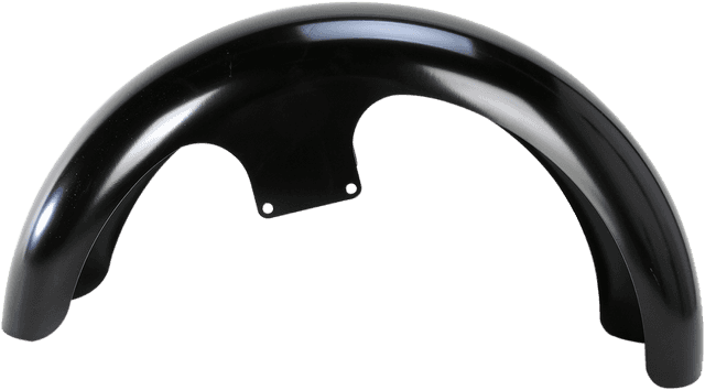 KLOCK WERKS 1401-0427 Wrapper Front Fender - Black - 16"-19" Wheel - HD Touring/Trike — image 3 of 3