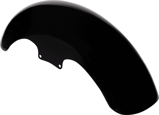 KLOCK WERKS 1401-0432 Thickster Front Fender - Black - 16"-19" Wheel - HD Touring/Trike — image 1 of 5