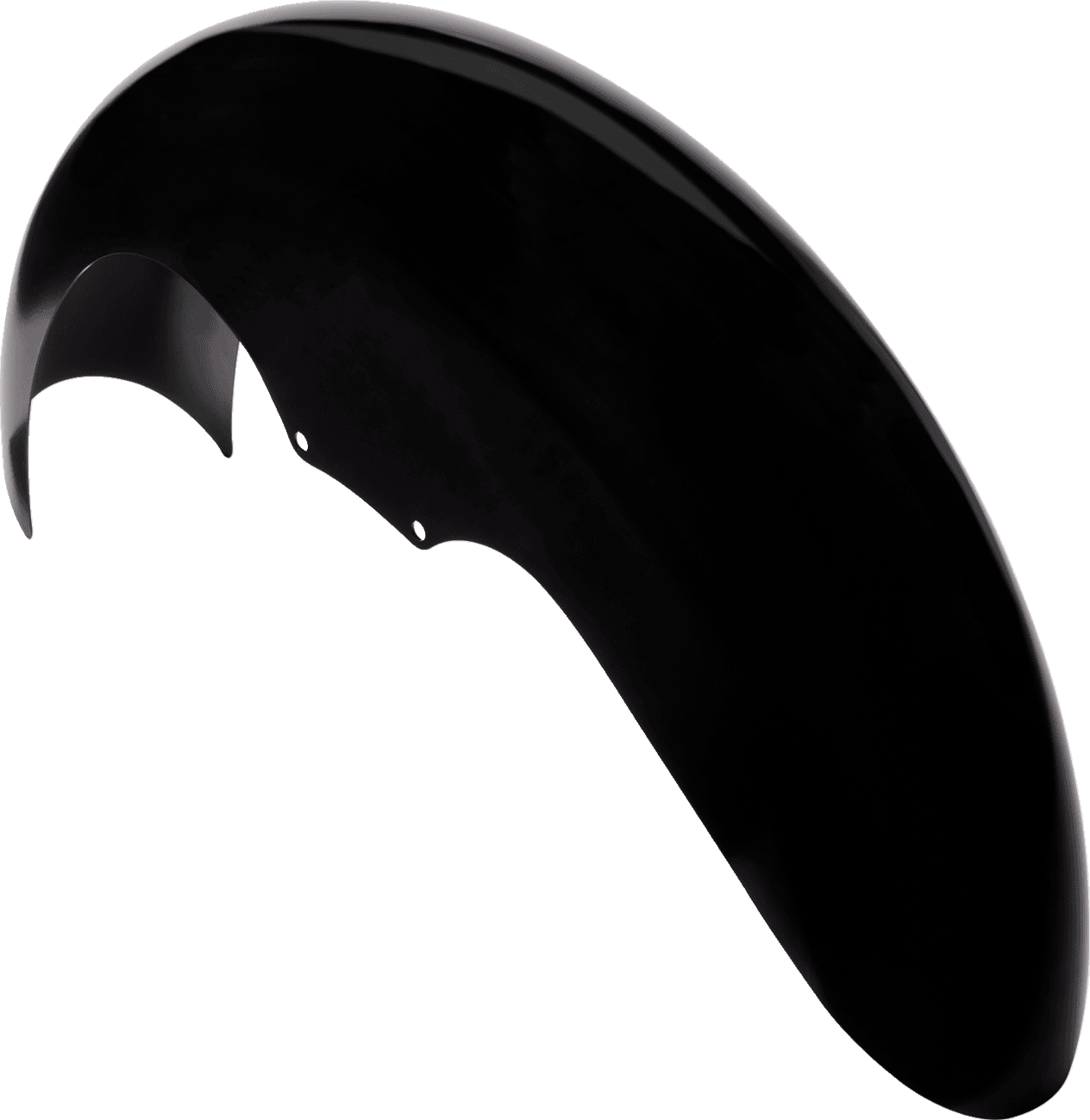 KLOCK WERKS 1401-0433 Level Front Fender - Black - 21" Wheel - HD Touring/Trike