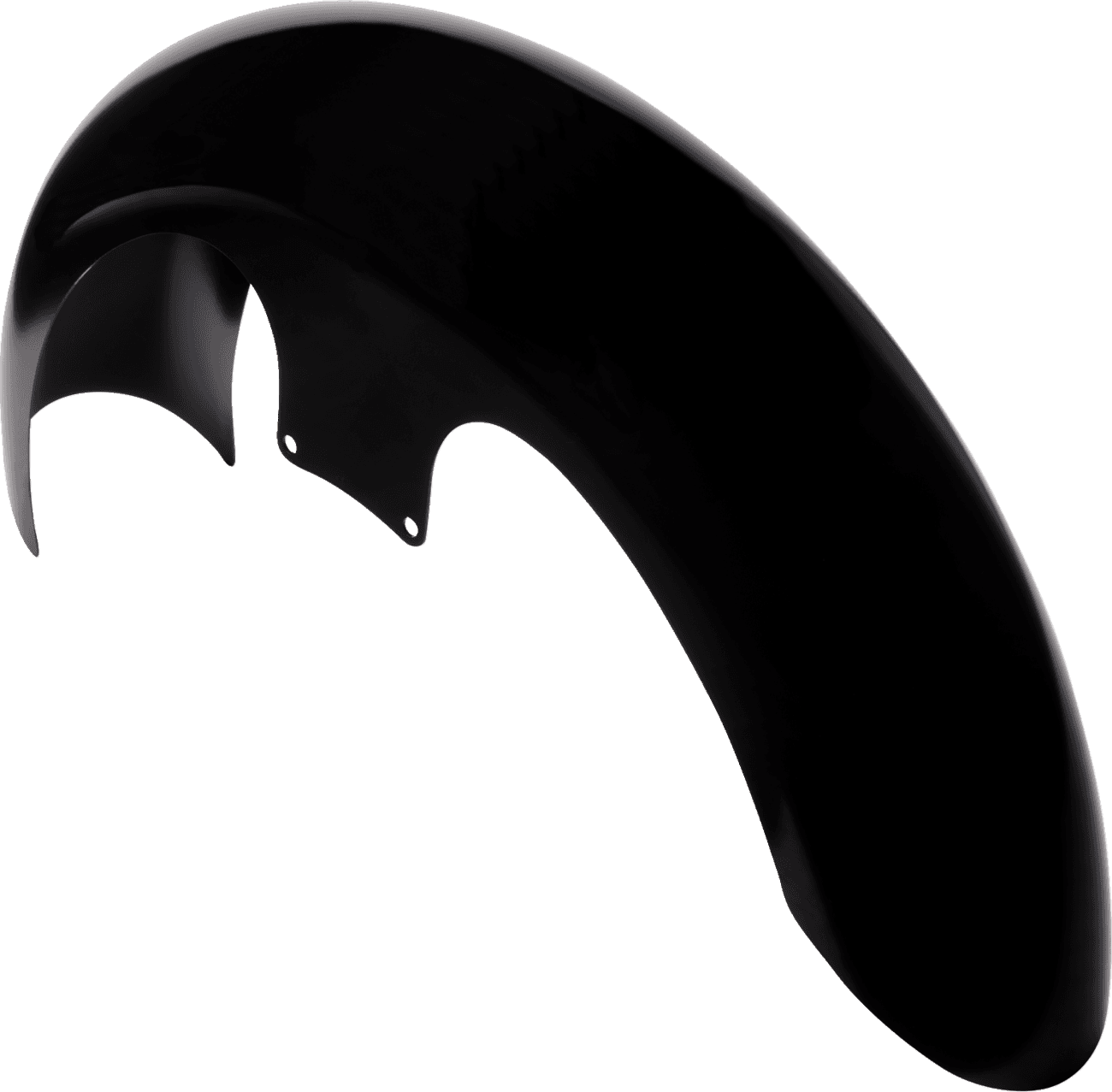 KLOCK WERKS 1401-0434 Slicer Front Fender - Black - 21" Wheel - HD Touring/Trike