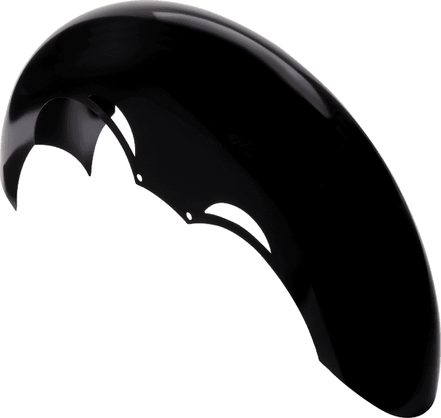 KLOCK WERKS 1401-0436 Tude Front Fender - Black - 21" Wheel - HD Touring/Trike — image 1 of 5