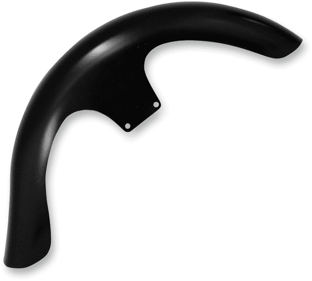 KLOCK WERKS 1401-0453 Lil' Wrapper Front Fender Kit - For Raked Trees - Black - 23" - HD Touring/Trike