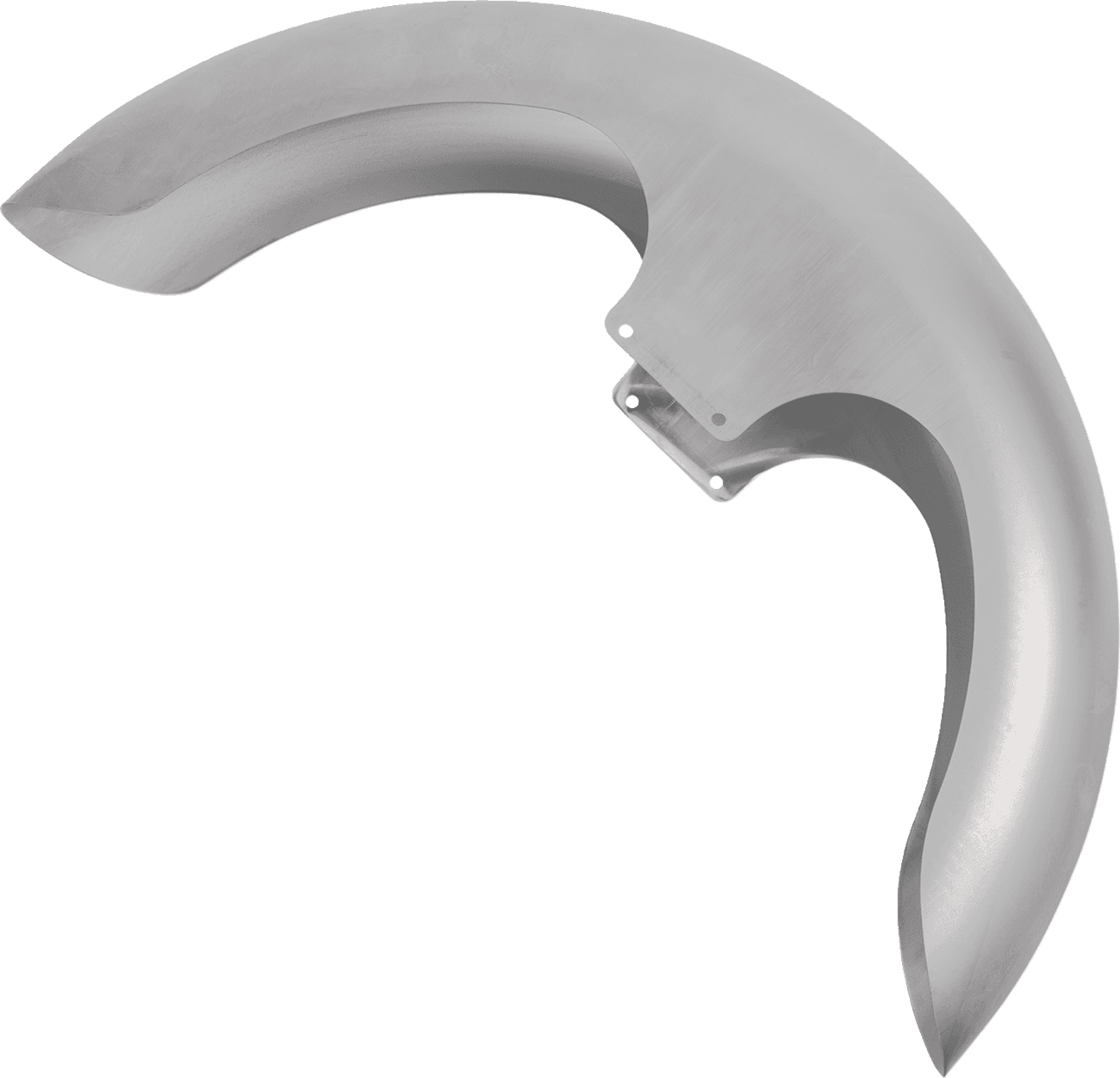 PAUL YAFFE BAGGER NATION 1401-0482 Thicky Front Fender - 23" Wheel - With Satin Spacers - HD - Touring/Trike