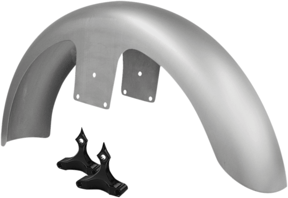 RC COMPONENTS 1401-0511 Front Fender Kit with Black Adapter - For 21" Wheel